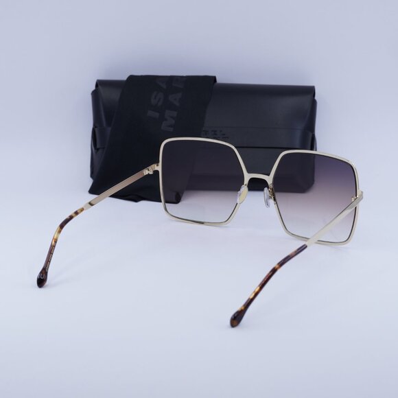 🕶️New Isabel Marant IM 0102/S 001Q PR Sunglasses - Gold Frame, Brown Lenses - Picture 11 of 11